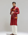 Scarlett kurta set with jacket
