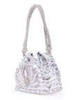 Silver Lotus (Potli)