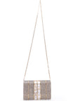 Geometric Embroidered Clutch Clutches