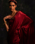Karya Maroon (Saree)