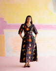 Paloma dress in aloha print