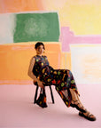 Ukiyo Co-ord Skirt Set in Aloha Print