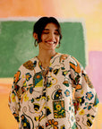 Mexicana Short Dress in Kakapo Print