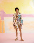 Mexicana Short Dress in Joy of Life Print