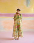 Jade Relaxed Kaftan Dress Le Jardin