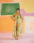 Jade Relaxed Kaftan Dress Le Jardin