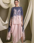 Pink & Blue Slip Easy Dress Set