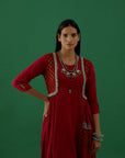 Anvika Red (Tunic)