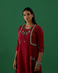 Anvika Red (Tunic)