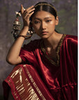 Sudevi Maroon (Kaftan)