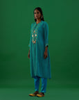 Ditya Turquoise (Kurta Set)