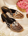 Raven Mule Heel & Raven Potli (Combo)