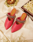 Akali Pink (Mule Heel)