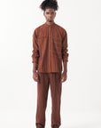 Stripe Band Collar Co-ord Set