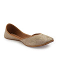 Mughal Bird Beige (Jutti)