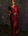 Karya Maroon (Saree)