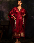 Sudevi Maroon (Kaftan)