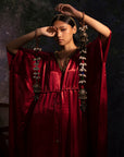 Sudevi Maroon (Kaftan)