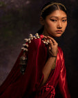 Sudevi Maroon (Kaftan)