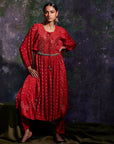 Vrinda Red Tunic