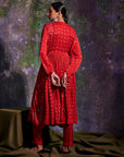 Vrinda Red Tunic