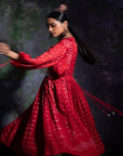 Vrinda Red Tunic