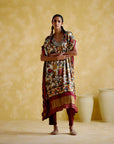 Selene Maroon (Kaftan)