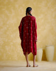 Annapoorna Maroon (Bandhini Kaftan)