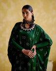 Annapoorna Green (Bandhini Kaftan)