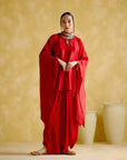 Arundhati Red (Kaftan Set)