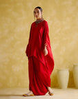 Arundhati Red (Kaftan Set)