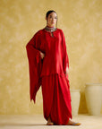 Arundhati Red (Kaftan Set)