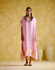 Anuradha Kalamkari Pink (Kaftan)