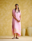 Anuradha Kalamkari Pink (Kaftan)