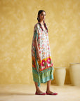 Linus Turquoise Printed (Kaftan)