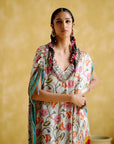 Linus Turquoise Printed (Kaftan)