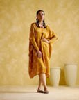 Annapoorna Yellow (Bandhini Kaftan)