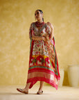 Linus Fushia Printed (Kaftan)