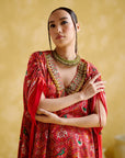 Advaita Red (Kaftan)