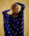 Annapoorna Blue (Bandhini Kaftan)