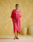 Annapoorna Pink (Bandhini Kaftan)