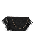 RAFFIA MOON BAG