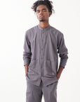 Linear Embroidery Co-ord Set