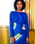 Blue Pea Skirt