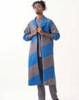 Diagonal Panel Jacket Set