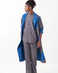 Diagonal Panel Jacket Set