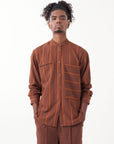 Stripe Band Collar Co-ord Set