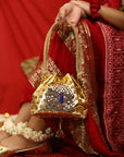 Gold Peacock (Potli)