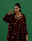 Vishakha Maroon (Top)