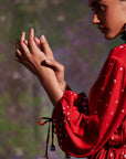 Vrinda Red (Kurta Set)